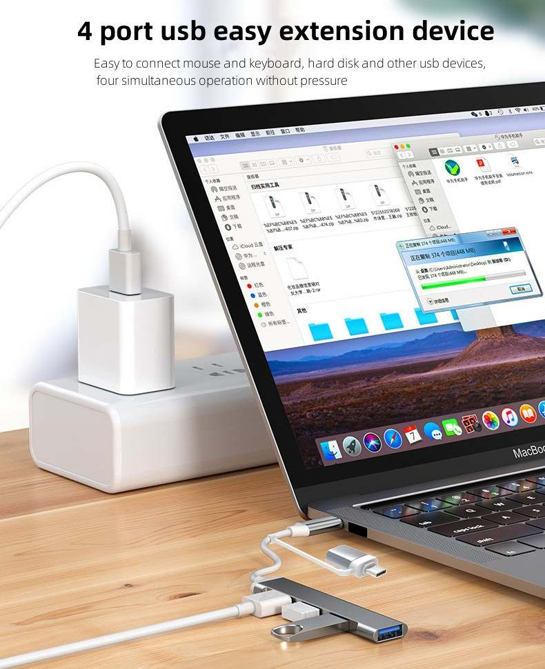 USB A&C to USB A Extender